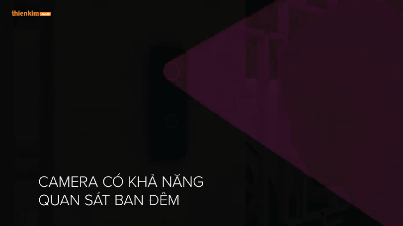 Camera có khả năng quan sát ban đêm Chuông cửa có camera Hafele SLEEK 959.23.085